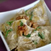 Walnut Cream Ravioli