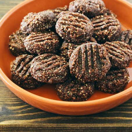 bites - Raw brownie bites