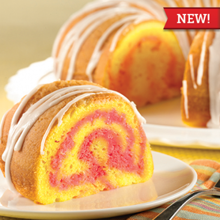 Spring Velvet Blossom Cake