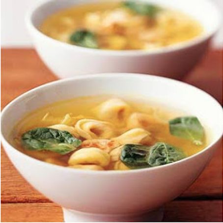 Tortellini Chicken Soup