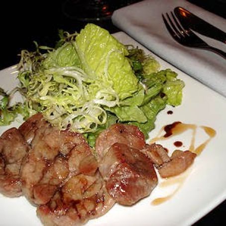 MOLLEJAS CROCANTES EN ACEITE DE HIERBAS