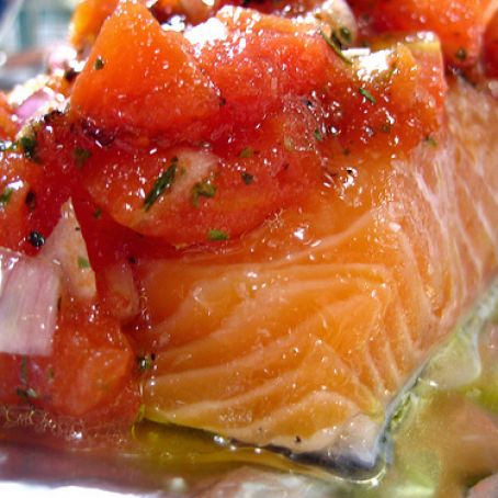Salmone in Cartoccio
