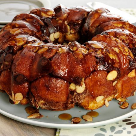 Chocolate Almond Monkey Bread