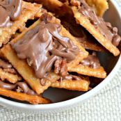 Chocolate Saltine Toffee