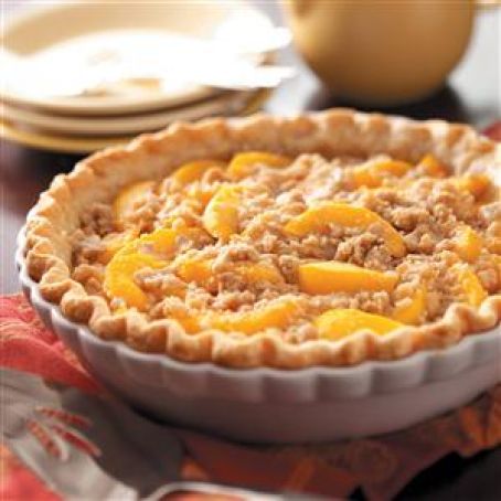 Mom's Peach Pie Recipe