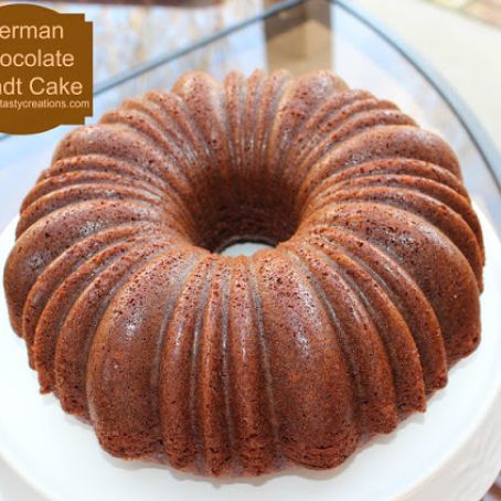 German Chocolate Bundt Cake