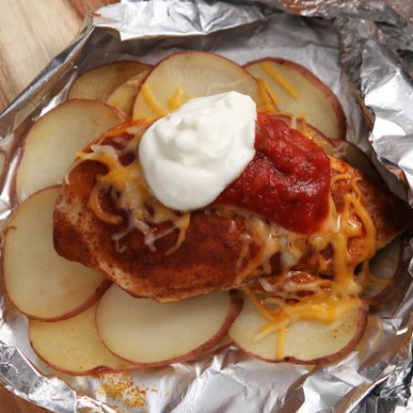 Foil-Pack Taco Chicken Dinner