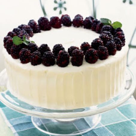 Spice Cake w/Blackberry Filling