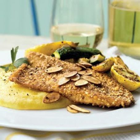 Almond crusted Tilapia