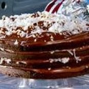 Chocolate Coconut Almond Layer Cake
