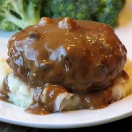 Slow Cooker Salisbury Steak
