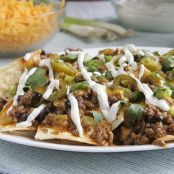 Beefy Enchilada Nachos