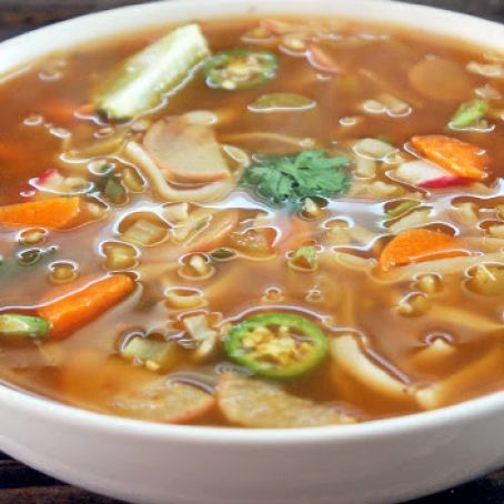 Fat Burning Spicy Thai Noodle Soup