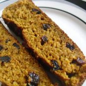 Easy Raisin Bread for Baby Made with Canned Pumpkin