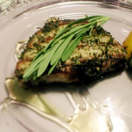 Lavender Pork Steaks