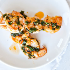 Paleo Sriracha (Butter) Shrimp