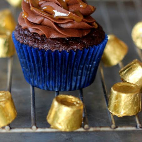 Rolo Cupcakes