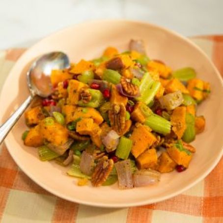 Sweet Potato Pecan Salad