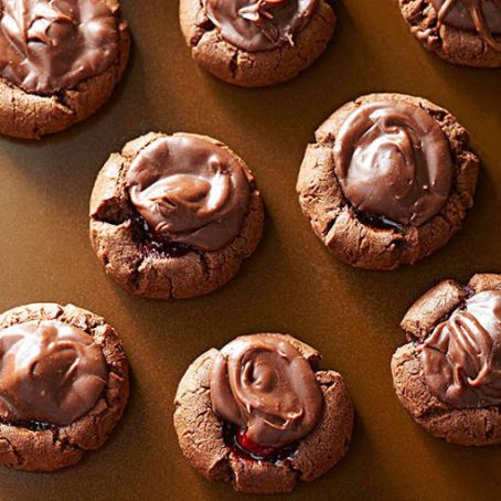 Milk Chocolate and Cherry Cookies