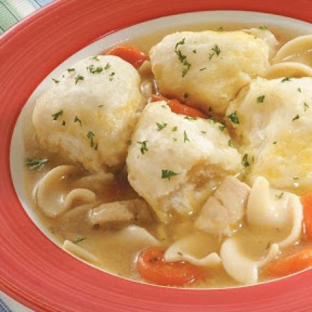 Chicken Soup and Grands Dumplings