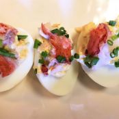 Lobster Deviled Eggs