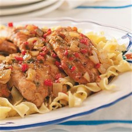 Balsamic Pork Scalopini