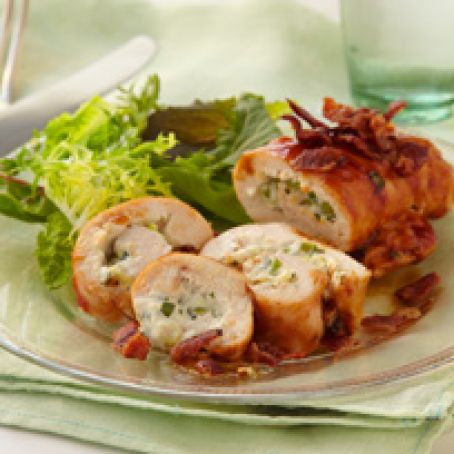 Creamy Stuffed Chicken Roll-Ups