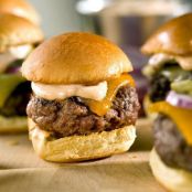 Sliders with Chipotle Mayonnaise