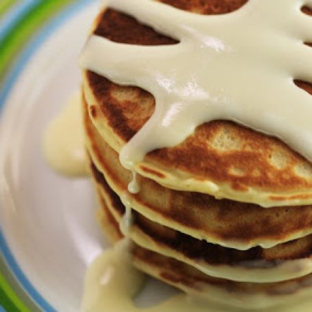 Cinnamon Roll Pancakes