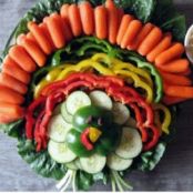 Turkey Veggie Platter