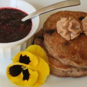 Ginormous Blackberry Pie Pancakes