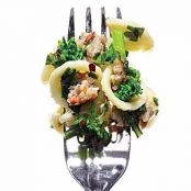 Garlic-and-Oil Sauce with Sausage & Broccoli Rabe