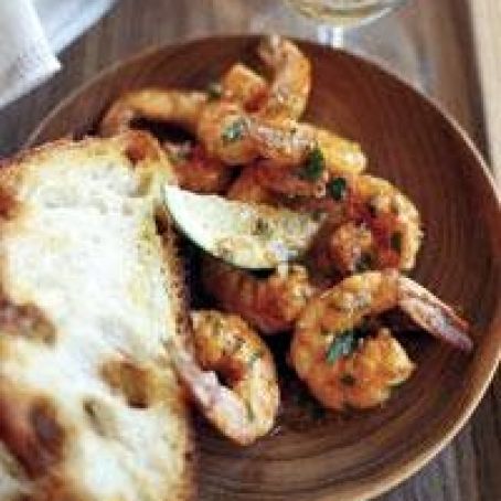 Smoky Citrus Shrimp with Parsley