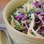 Spicy Mexican Slaw with Lime and Cilantro