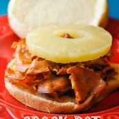 CROCK POT HAWAIIAN SANDWICHES