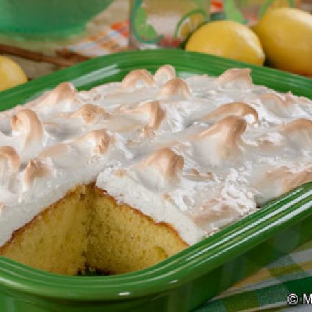 Lemon Meringue Cake