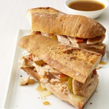 Turkey French Dip Sandwiches