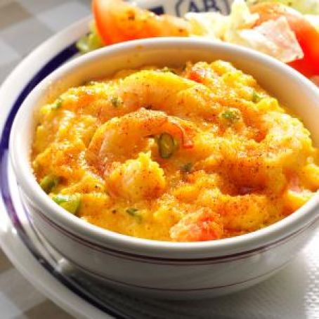 Carolina Shrimp & Cheddar Grits Recipe