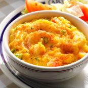 Carolina Shrimp & Cheddar Grits Recipe