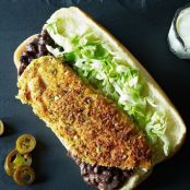 Pistachio-Crusted Chicken Tortas