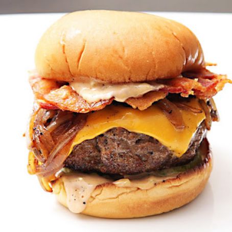 The Ultimate Bacon Cheeseburgers