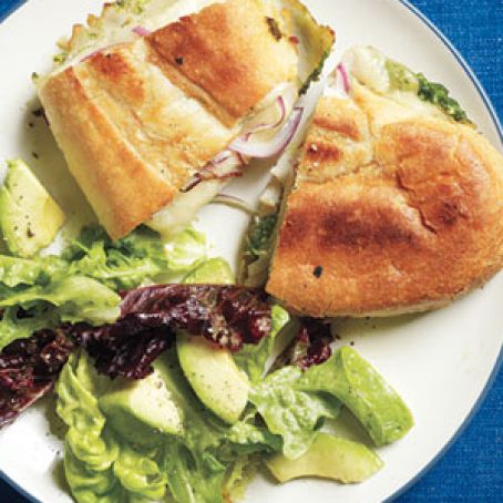 Turkey and Pesto Panini