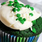 Green Velvet  Cupcakes