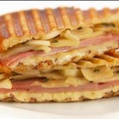 Ham, Gruyere and Apple Panini