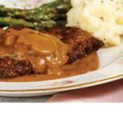 Baked Steak with Gravy