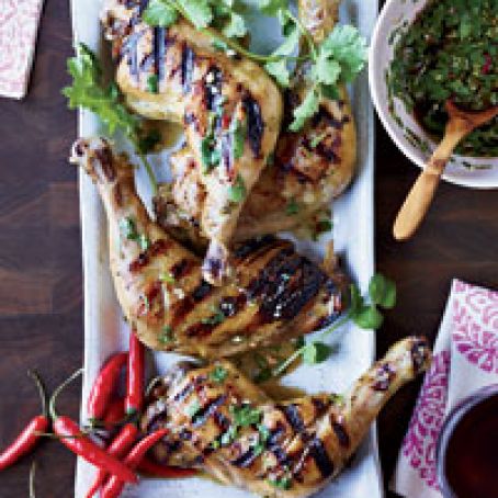 Thai Chicken with Hot-Sour-Salty-Sweet Sauce