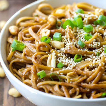 Thai Peanut Sesame Noodles