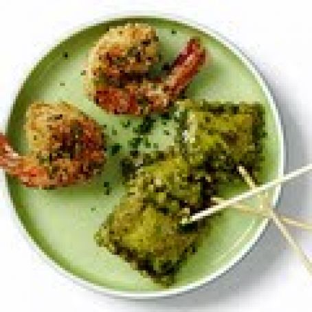 Herb Crusted Shrimp