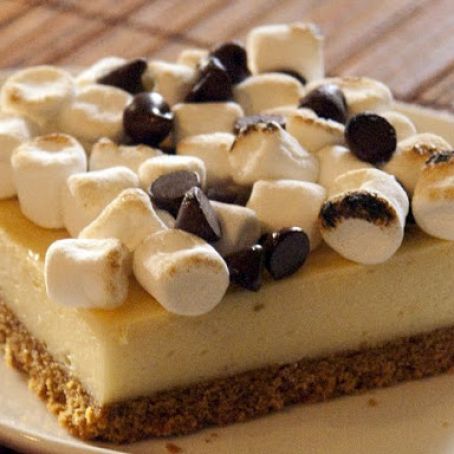 S'Mores Cheesecake Bars