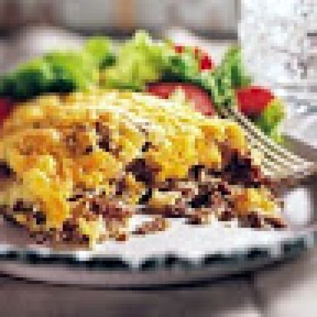 Bisquick Cheeseburger